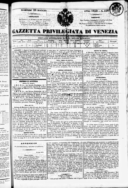 Gazzetta privilegiata di Venezia