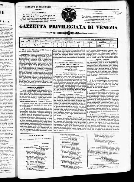 Gazzetta privilegiata di Venezia