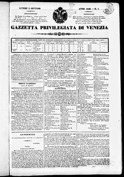 Gazzetta privilegiata di Venezia