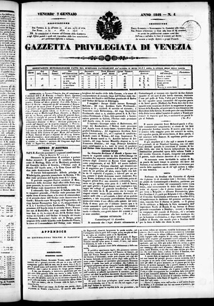 Gazzetta privilegiata di Venezia