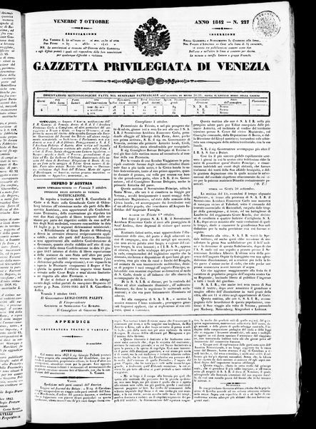 Gazzetta privilegiata di Venezia