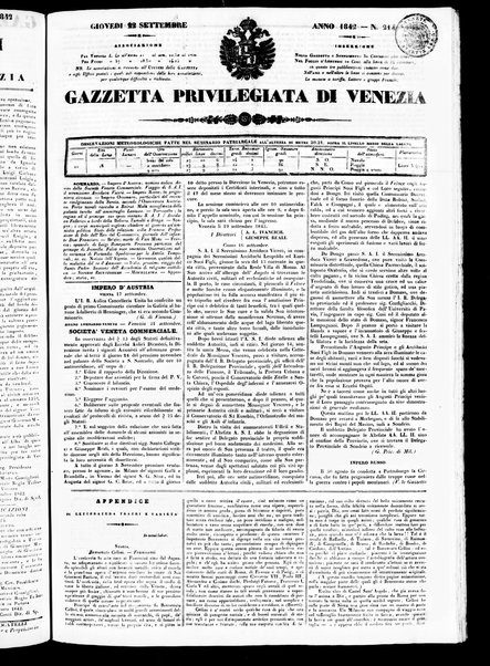 Gazzetta privilegiata di Venezia