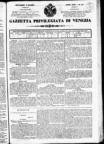 Gazzetta privilegiata di Venezia