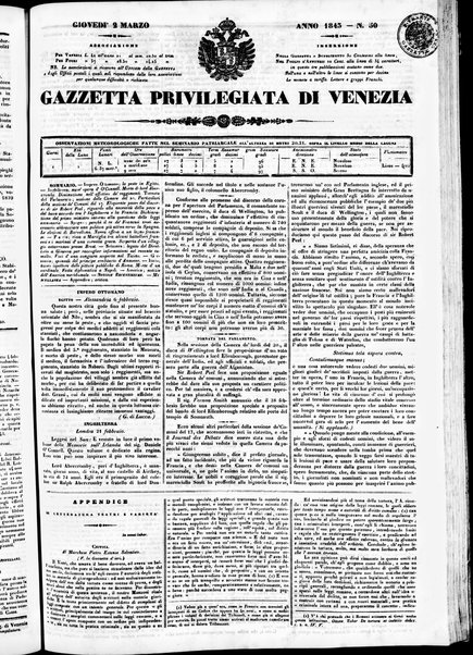 Gazzetta privilegiata di Venezia