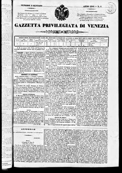 Gazzetta privilegiata di Venezia