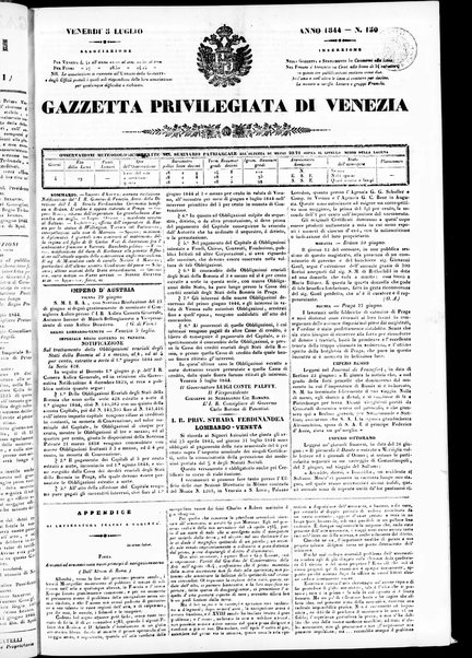 Gazzetta privilegiata di Venezia