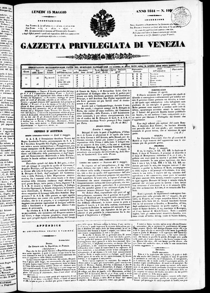 Gazzetta privilegiata di Venezia