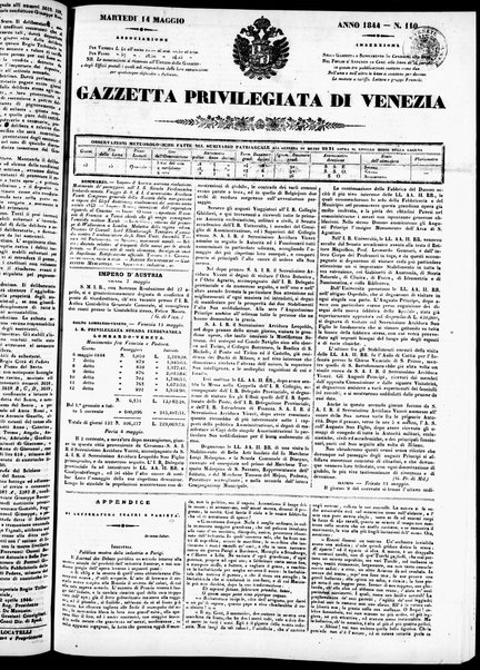 Gazzetta privilegiata di Venezia