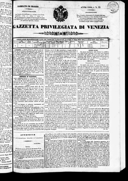 Gazzetta privilegiata di Venezia