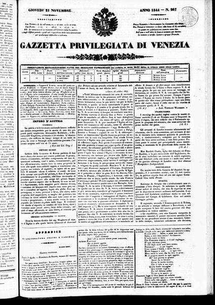 Gazzetta privilegiata di Venezia