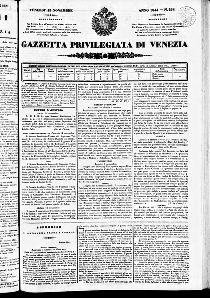 Gazzetta privilegiata di Venezia