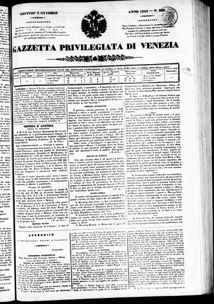 Gazzetta privilegiata di Venezia