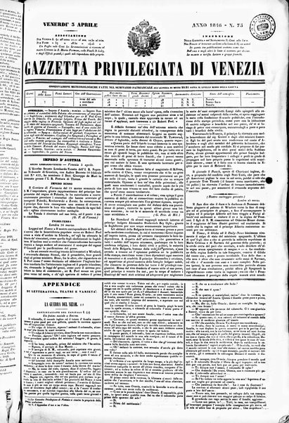 Gazzetta privilegiata di Venezia