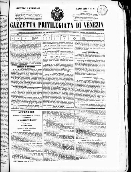 Gazzetta privilegiata di Venezia