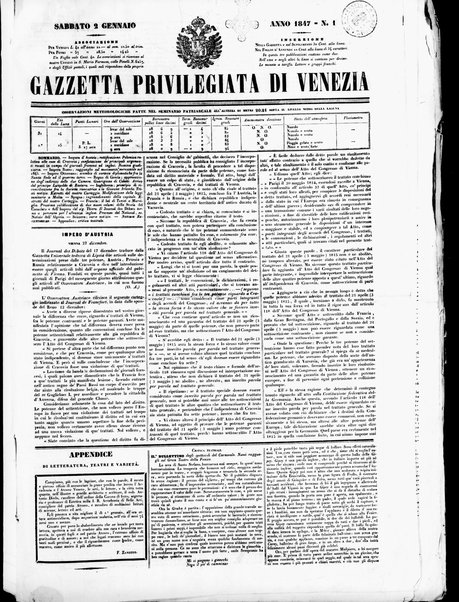 Gazzetta privilegiata di Venezia