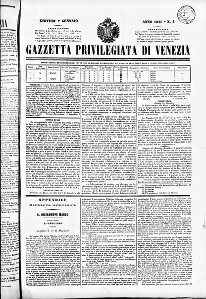 Gazzetta privilegiata di Venezia