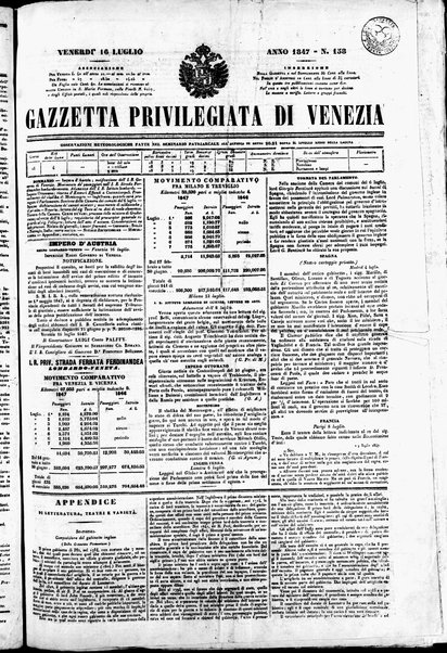 Gazzetta privilegiata di Venezia