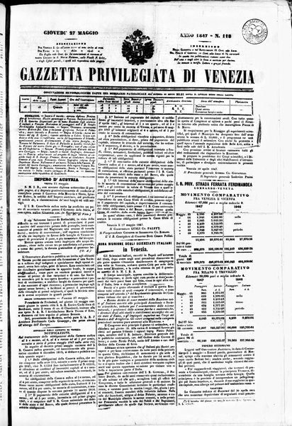 Gazzetta privilegiata di Venezia