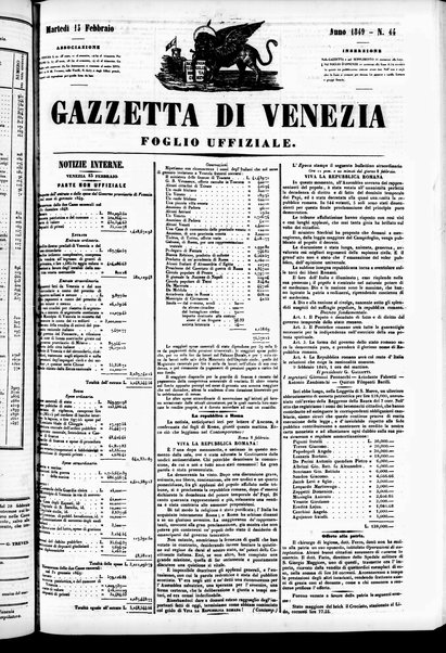 Gazzetta privilegiata di Venezia