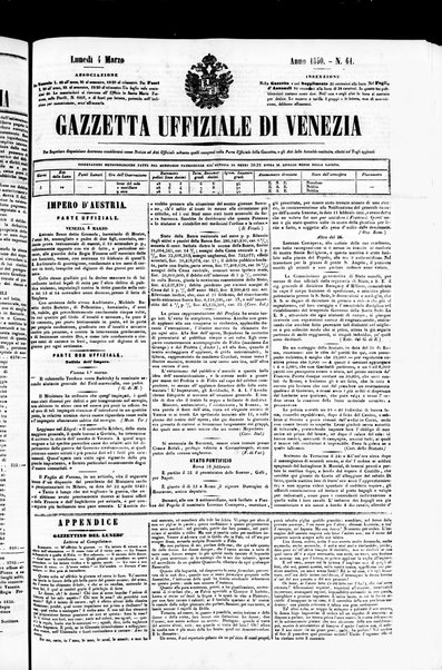 Gazzetta privilegiata di Venezia