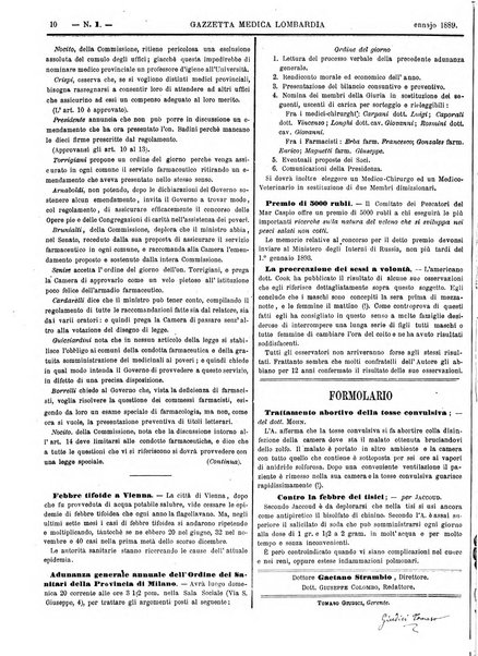 Gazzetta medica lombarda