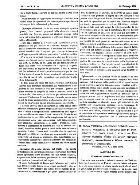 Gazzetta medica lombarda