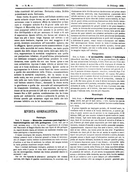 Gazzetta medica lombarda