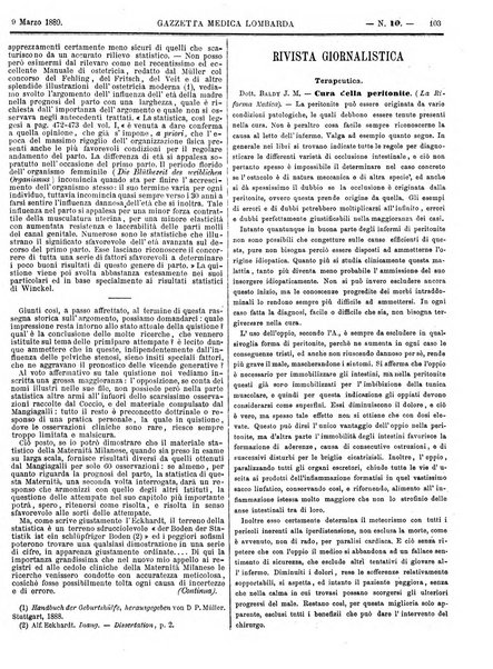 Gazzetta medica lombarda