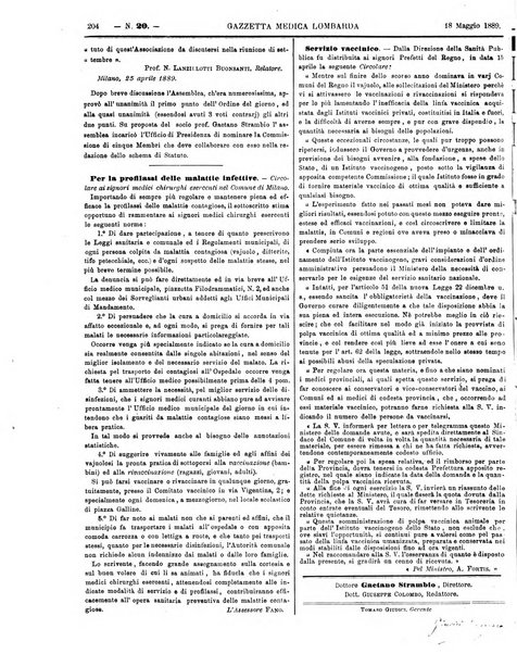 Gazzetta medica lombarda