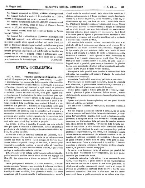 Gazzetta medica lombarda