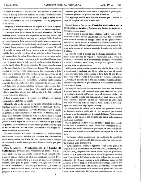 Gazzetta medica lombarda