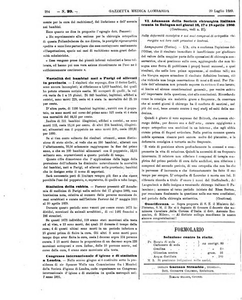 Gazzetta medica lombarda