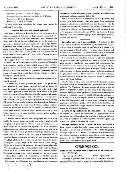 Gazzetta medica lombarda