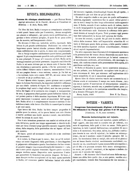 Gazzetta medica lombarda