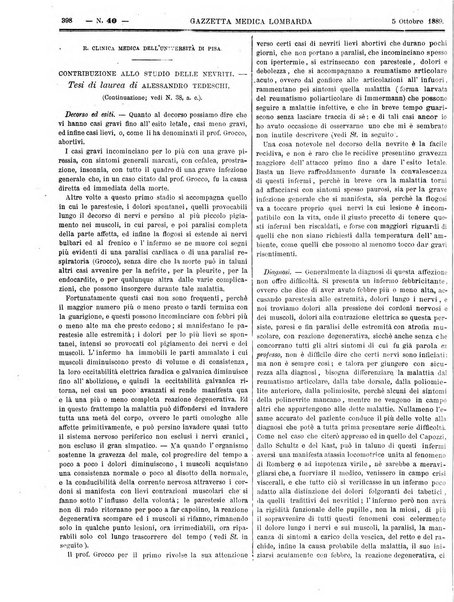 Gazzetta medica lombarda