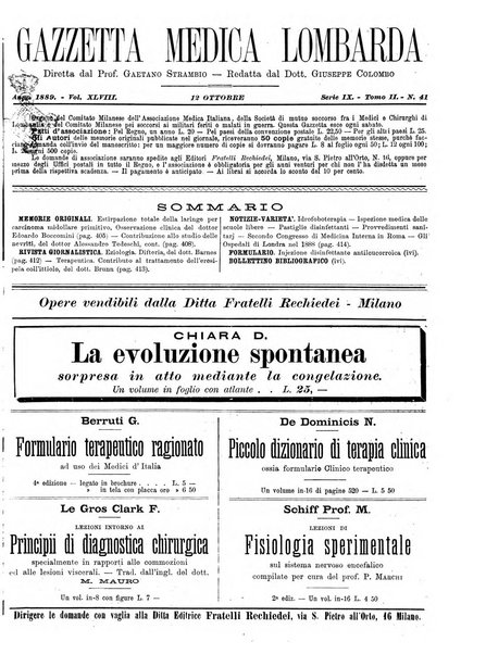 Gazzetta medica lombarda