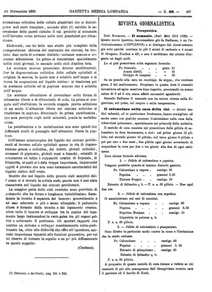 Gazzetta medica lombarda