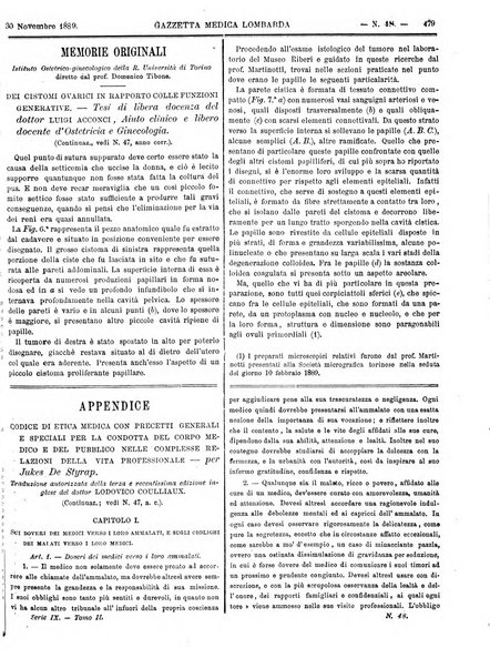 Gazzetta medica lombarda