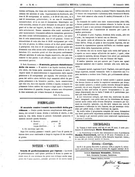 Gazzetta medica lombarda