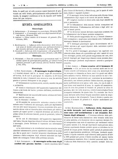 Gazzetta medica lombarda