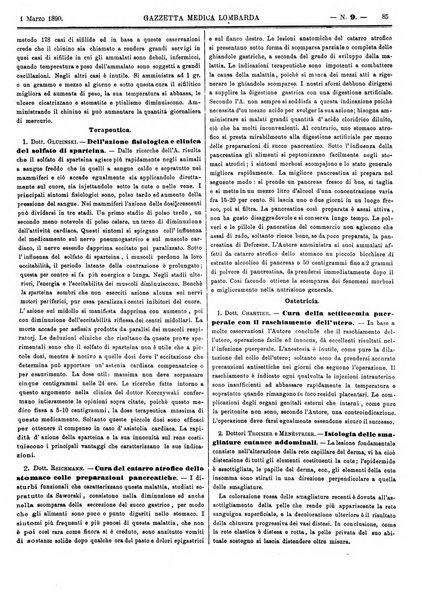 Gazzetta medica lombarda