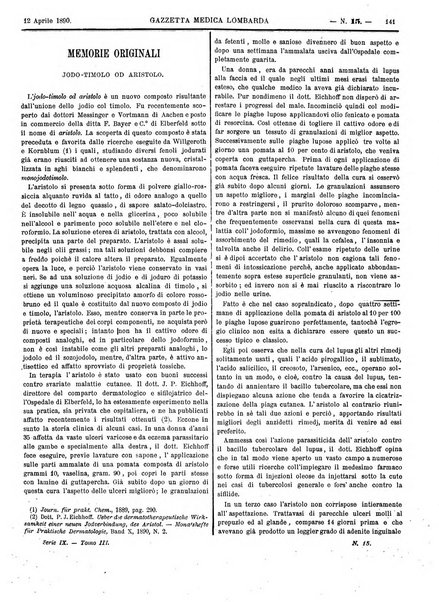 Gazzetta medica lombarda