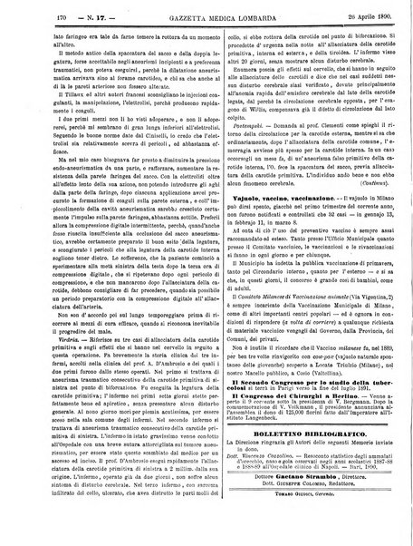 Gazzetta medica lombarda