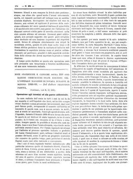 Gazzetta medica lombarda