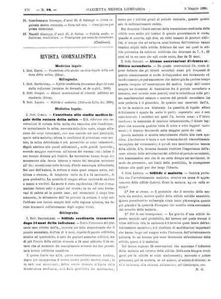 Gazzetta medica lombarda