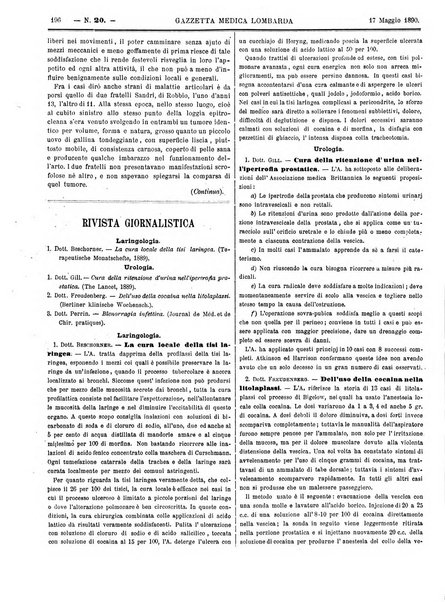 Gazzetta medica lombarda