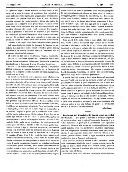 Gazzetta medica lombarda