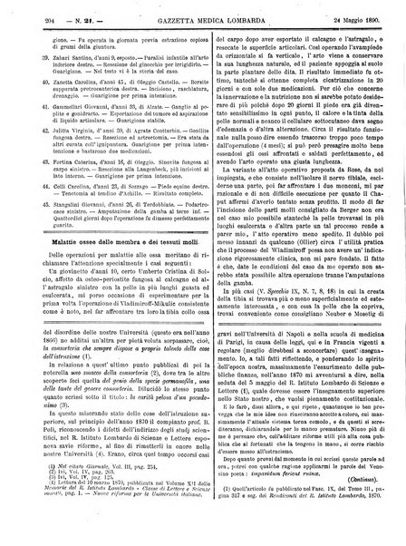 Gazzetta medica lombarda