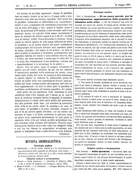 Gazzetta medica lombarda