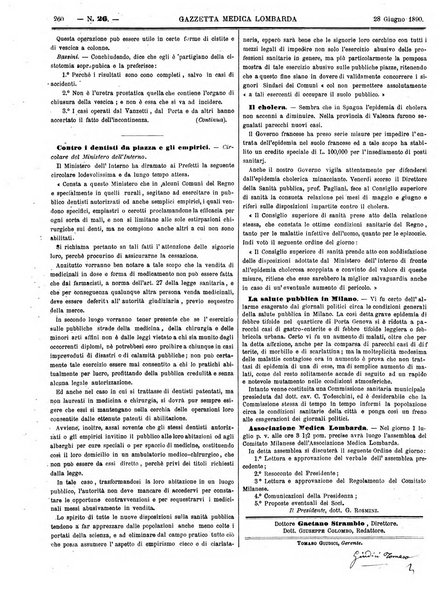 Gazzetta medica lombarda